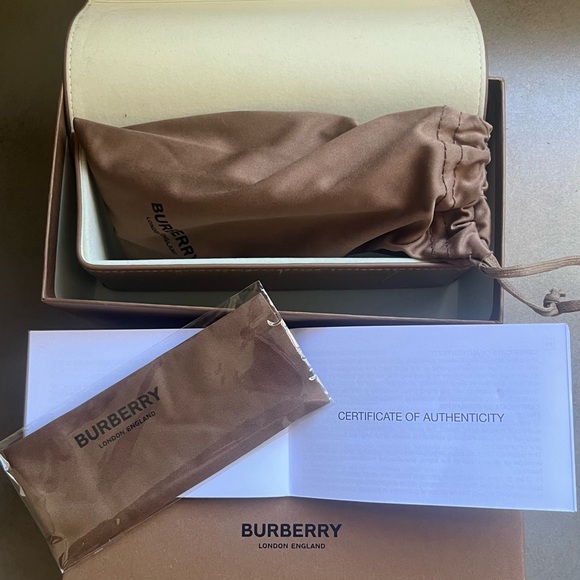 Burberry Navy and Gray Sunglasses - Picture 2 of 5